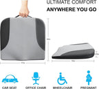 Car Seat Cushion, Car Seat Cushions for Long Driving | Comfortable Memory Foam Driver Seat Cushion, Automotive Seat Cushions, Butt Pillow for Car,Truck, Office Chair, B&G