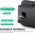 2 PCS Car Seat Side Storage Pockets, Multifunctional Console Side Organizer Bags, PU Leather Car Seat Side Pocket Pouchs, Universal for Most Cars