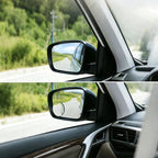 2 Pack Blind Spot Mirror, 360 Degree Adjustable 2" Round HD Rear View Mirror, Wide Angle Frameless Convex Car Mirror with Self Adhesive Back Universal for Most Cars SUVs and Trucks