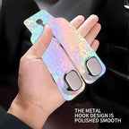 Car Seat Headrest Hook, Universal Leather Cute Hanger Holder Hook, Storage Organizer Interior Accessories for Purse Bags Handbag Colorful Cute Leopard