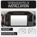 Tackform Link Vent Mount Universal Phone Holder - Compatible with 2021-2025 Ford F150 & Raptor, 2023-2025 Ford Super Duty | Aluminum | Zero Slip, Anti-Scratch | 2" Arm | Black