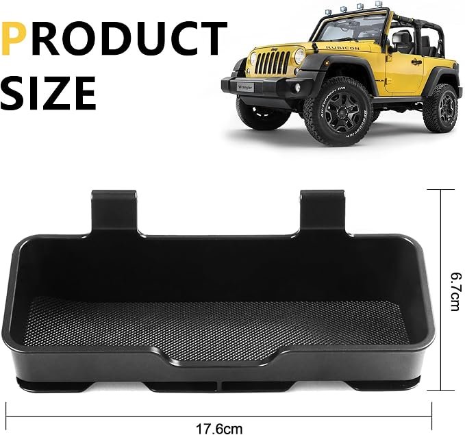 Sunglass Holder For Bronco, Sunglasses Holder Sun Visor Organizer Sun Visor Glasses Box For Ford Bronco Accessories 2021 2022 2023 2024 2025 2 Door 4 Door