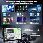 4G+128G Car Radio Stereo for Dodge Journey 2012-2019 with Wireless Carplay Android Auto Android 15 Radio 9" 1280 * 720 Touch Screen Head Unit with GPS Bluetooth WiFi FM RDS Backup Camera