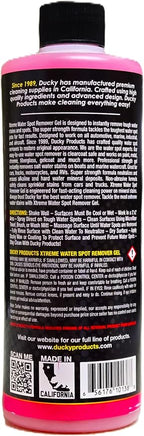 Xtreme Water Spot Remover Gel - Instantly Removes Hard Water Spots and Stains - Works on Cars, Trucks, Boats, RVs, Motorcycles, and More - 16 fl oz. - D1035 Pink