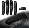4PCS Door Organizer Tray Compatible with 2026 Model Y Juniper Performance/Premium/Standard Accessories Anti-Slip Easy to Clean Front & Rear Door Side Pocket Storage Box Insert Tray (Drop-in)