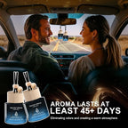 Car Air Freshners Hanging 4 Pack – Long Lasting Air Freshener for Car 90+ Days, Fragrance Oil Diffuser Gift Set, Four 0.27 FL OZ/8ML, Premium Car Fresheners Scent, Made in USA, Mothers Day Gift