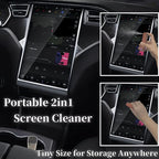 Computer Laptop Phone Screen Cleaner, Touchscreen Cleaning Spray and Wipes Accessories to Remove Fingerprint for MacBook Display iPad iPhone Screens Mac TV - Pink Purple Blue