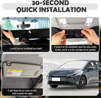 Foldable Car Windshield Sun Shade Compatible with Toyota 2020-2026 Corolla,Oxford Cloth Sunshade for Car Windshield,Windshields Cover Sun Shade for Reducing Temperatures with Storage Bag