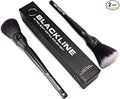Blackline Car Detail Brushes- Luxury Car Detailing Brush Set for Interior and Exterior - Best Auto Detailing Brushes - Premium Car Detailing Brushes (Ultra Soft Bristles)