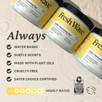 Lemon Odor Removing Gel, 15 oz. | Odor Absorbers for Home | Safer Odor Relief | Natural Plant-Based Odor Eliminator | Every 15 oz. lasts 30-60 Days | For Cooking, Trash & Pets