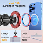 for Magsafe Car Mount【20 Strong Magnets】Magnetic Phone Holder for Car Phone Holder Mount Dash Mounted Holders Cell Phone Holders for Your Car Accessories for Women Men for iPhone 17 16 15 14