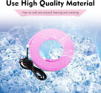 1PC Car Hood LED Strip Light, 59In Waterproof Pink Flexible LED Light Strip with Adhesive Tape, Exterior and Interior Decoration, Universal for Most Cars, Trucks, SUVs (Pink)