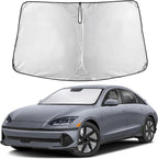 Windshield Sunshade Compatible for Hyundai Ioniq6 2023 2024 2025, Sun Visor for Front Windshield & Window Sun Shade Cover, UV Heat Blocker & Protector, Car Accessories