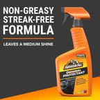 Streak-Free Original Protectant Spray, Car Interior Cleaner, 28oz | Car cleaning spray, dashboard cleaner for car interior safe on vinyl, rubber, plastic; apply with cloth, not for controls