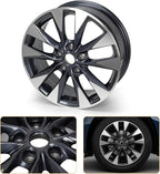 New 17x6.5" 17 Inch Premium Aluminum Alloy Wheel Rim Compatible with Nissan Sentra 2016 2017 2018 2019 | OEM Design, Alloy Replacement Wheel, Super Duty Car Rims Replacement - OE Stock Specs