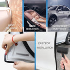 Car Door Edge Guards Gray, 32.85Ft(10M) Car Door Edge Protector Rubber U Shape Edge Trim Universal Fit for Jeep Trucks Offroad SUV All Vehicles with Rubber Mallet(Gray 32.8FT)