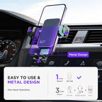 Wireless Car Charger,【7 Colored LED Backlit】 15W Auto Clamping Phone Mount Holder fit for iPhone 15 14 13 12 Mini Pro Max 11 XR XS X, Samsung Galaxy S23 Ultra S22 S21+ S10+ Note 20, etc - Green