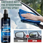 Anti Fog Defogging Sprayed for Car Windshield and Helmet Clear Enhancement Long Lasting Formulas Prevents Fog Accumulation Car Glass Anti Fog