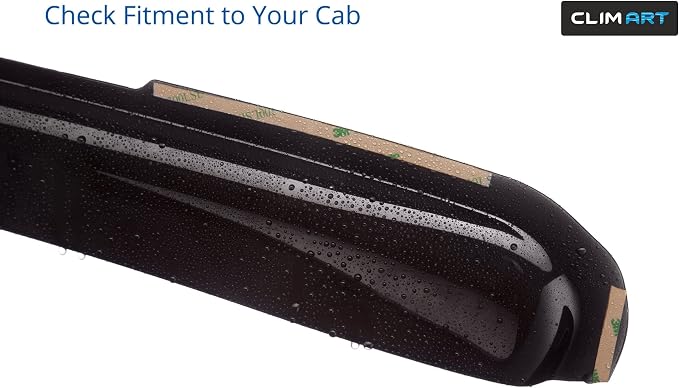 in-Channel Incredibly Durable Rain Guards for Chevrolet (Chevy) Silverado/GMC Sierra 2014-2018 Crew Cab, Truck Accessories, Vent Window Visors, Original Window Deflectors, 4pcs - 614224