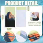2 Pack Car Seat Towel Covers Athletic Running Towel Performance Microfiber Post Workout Sweat Washable Cover Non Slip for Seat Outdoor Sport (Yosemite)
