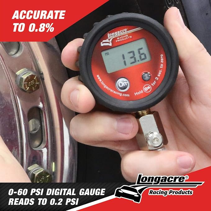 52-53006 Econo Digital Tire Gauge w/Active Display