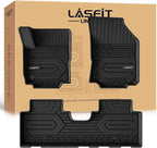 Floor Mats for Chevrolet Chevy Equinox/GMC Terrain Car Mats 2018-2024 (Not Fit Equinox Ev), All Weather TPE Custom Fit Automotive Floor Mats for Cars, 1st and 2nd Row Car Floor Mats Full Set
