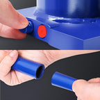 6 Tons / 12000 lbs Lifting Automotive Welded Hydraulic Bottle Jack for Car SUV Pickup Truck, Auto Repair, with Manual Handle & Carrying Storage Case, Blue