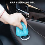 Car Interior Detailing Kit, Microfiber Duster with Cleaning Gel | Scratch-Free, Soft Brush, Complete 6Pcs Set, Deep Crevice, Car & Home Use, Ideal Gift