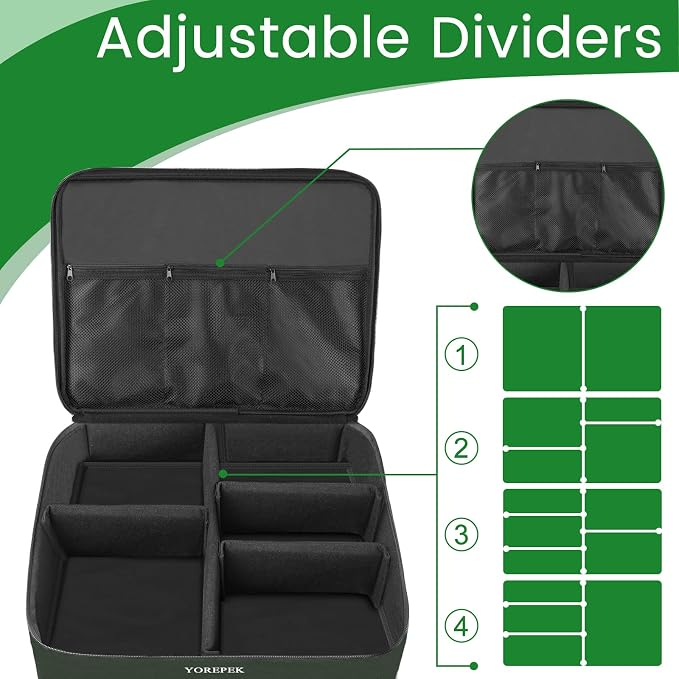 2 Layer Golf Trunk Organizer, Golf Gifts for Men with Separate Ventilated Compartment for 2 Pair Shoes, Waterproof Car Trunk Locker for Balls, Tees, Clothes, Gloves, Gifts for Golfers