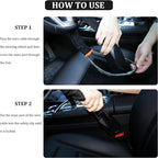 Car Steering Wheel Lock, Reliable Club Steering Wheel Lock Anti-Theft Device with 3 Keys, Max 17 Inch Length, Fits Most Vehicles, Trucks, SUVs, Vans, Golf Car Security Device - Black