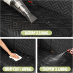 Dog Car Seat Cover for Back Seat, Waterproof 600D Oxford Protector for Travel and Daily Use, Non Slip Scratch Resistant Bench Cover, Easy to Clean, Fits Full-Size Trucks/SUVs, 60 Inch