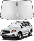 Windshield Sunshade Compatible for Toyota RAV4 2006-2010 2011 2012, Sun Visor for Front Windshield & Window Sun Shade Cover, UV Heat Blocker & Protector, Car Accessories