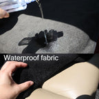 Waterproof Backseat Cover for Car Trucks Van SUV Jeep, Rear Bench Towel Seat Covers, Car Seat Protector for Gym Swimming, Universal Fits for Truck Van and SUV (Bench Grey)