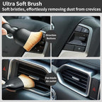 Car Detailing Brush Set - 4-Piece Kit for Interior & Exterior Cleaning - Premium Car Wash Brush for Professional Results ﻿car Duster Interior