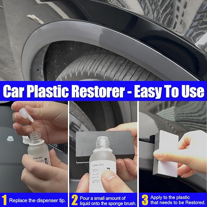 9PCS Interior Cleaner Kit for Tesla Model Y/3/S/X Accessories | Foam Seat Cleaner Safe for Tesla Black & White Vegan Leather, Car Detailing Kit with Screen Cleaner, Plastic Restorer