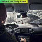 2026 New Portable Car Heaters for Vehicle for Winter, 12v Car Heater That Plugs Into Cigarette Lighter, 200w Cigarette Lighter Heater for Car Defroster and Defogger(Black)