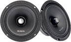 ORION Cobalt CM654 High Efficiency 6.5" Mid-Range Bullet Loudspeakers, 1000W Max Power, 250W RMS, 4 Ohm, 1.5" Voice Coil - Pro Car Audio Stereo, Midrange Speakers (Pair)