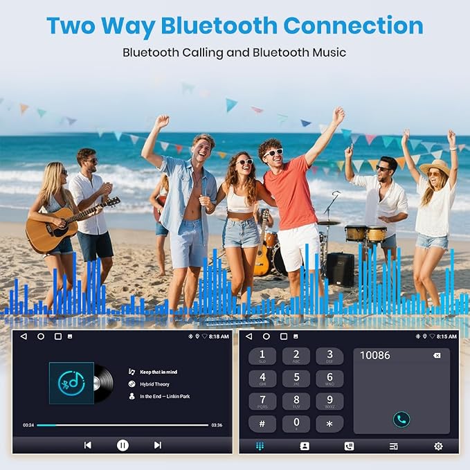 5G WiFi Car Radio Stereo for Toyota Camry 2006 2007 2008 2009 2010 2011 Wireless CarPlay Andriod Auto with SWC GPS Navigation DSP BT FM Rearview 2G RAM 32G ROM