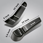 Door Side Handle Storage Box Armrest Tray TPE Organizer Anti-Slip Easy to Clean Set of 4 Compatible with 2025 2024 Refreshed Tesla Model 3 Highland Accessories