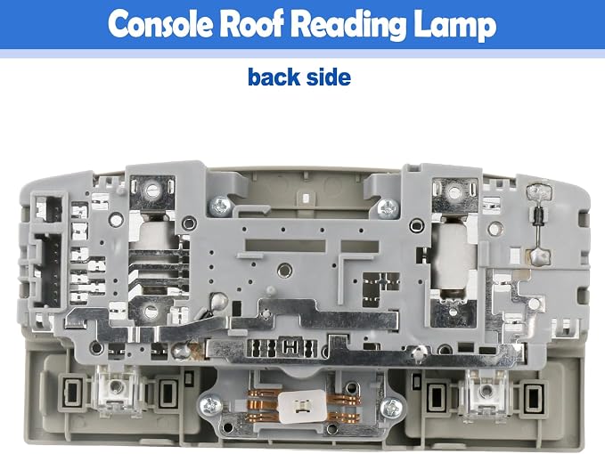 Overhead Console Down Map Light, Reading Lamp, Roof Console Switch for Mazda 3 2010 2011 2012 2013 Replaces BBM4-69-970B-75 Without Sunroof Switch Cab Interior Ceiling Reading Light