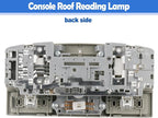 Overhead Console Down Map Light, Reading Lamp, Roof Console Switch for Mazda 3 2010 2011 2012 2013 Replaces BBM4-69-970B-75 Without Sunroof Switch Cab Interior Ceiling Reading Light