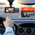 256GB microSDXC UHS-I U3 4K UHD Video High Speed Transfer Monitoring SD Card with Adapter for Dash Cams, Body Cams, Action Camera, Surveillance & Security Cams