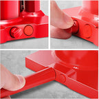 16 tons / 32000 lbs Lifting Automotive Welded Hydraulic Bottle Jack for Repair Vehicle, Pickup, Truck, w/Manual Handle, Red,TOOLS-00361