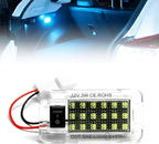 LED Luggage Compartment Light Fits for Toyota RAV4,Trunk Ceiling Lights Lamps,Decorative Atmosphere Lamp,Interior Replacement LED Lights Lamps,Car Accessories (Ice-Blue for Toyota RAV4 2022-2025)