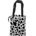 Car Trash Bag Cow Texture Car Garbage Bag Hanging Car Trash Can for Back Seat with Drawstring, Waterproof Garbage Bags for Accessories Vehicle Travelling Camping Outdoor