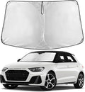 Windshield Sunshade Compatible for Audi A1 2018-2024 2025 2026, Sun Visor for Front Windshield & Window Sun Shade Cover, UV Heat Blocker & Protector, Car Accessories