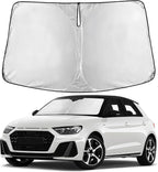 Windshield Sunshade Compatible for Audi A1 2018-2024 2025 2026, Sun Visor for Front Windshield & Window Sun Shade Cover, UV Heat Blocker & Protector, Car Accessories