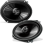 G-Series TS-G6820S 6” x 8” 2-Way Speakers (Pair) – 250W Max, Balanced Sound + Smooth Treble, Great Stock Replacement, High-Efficiency Speaker Designed for OEM Power