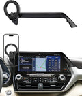 PZK Car Phone Holder for 2020-2026 Toyota Highlander 12.3-inch Screen Only | Magnetic Car Phone Mount with Magsafe for Highlander Lmited/Platinum Accessories 360° Rotation Hands-Free(Not Fit 8-Inch)