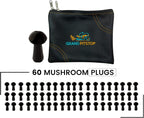 Replacement Mushroom Plugs for tubeless Tire Puncture Repair kit - for Cars, Motorcycles- Spare Plugs (60 Plugs)